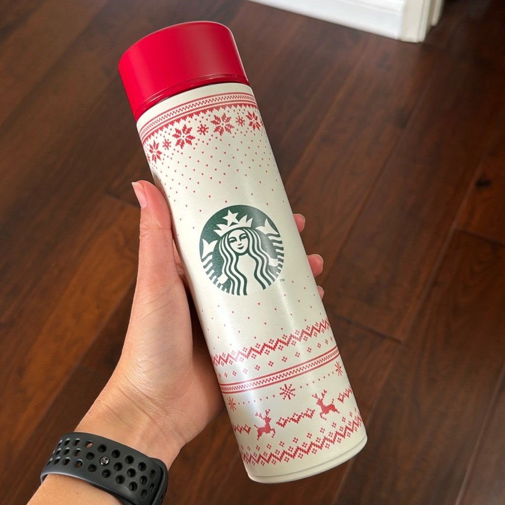 Starbucks Tumbler Asia Exclusive Holiday Ugly Sweater 15oz